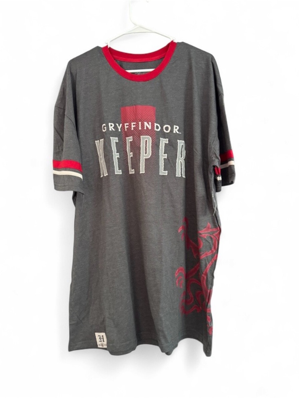 NWT Universal Wizarding World Harry Potter Gryffindor Quidditch Jersey Shirt 2XL